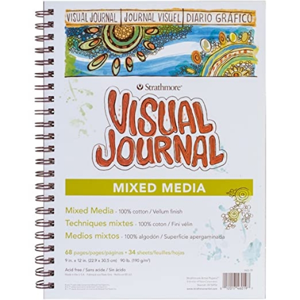 Picture of Strathmore Visual Journal - Mixed Media (34 sheets 9 x 12 inch)
