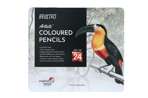 Picture of Brustro Artists' Coloured Pencils (Set of 24)