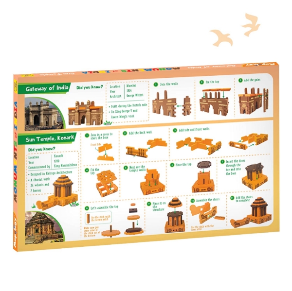 Picture of Imagi Make Monuments of India - Sun temple & Gateway of India