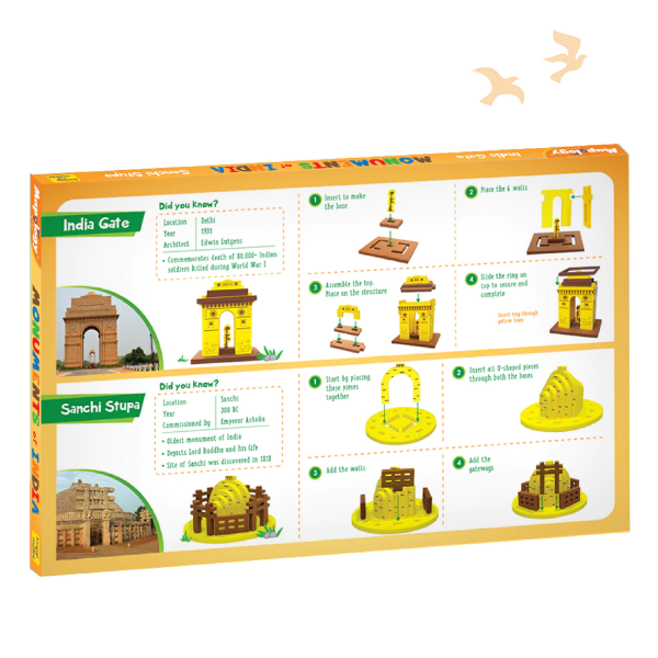Picture of Imagi Make Monuments of India - Sanchi Stupa & India Gate