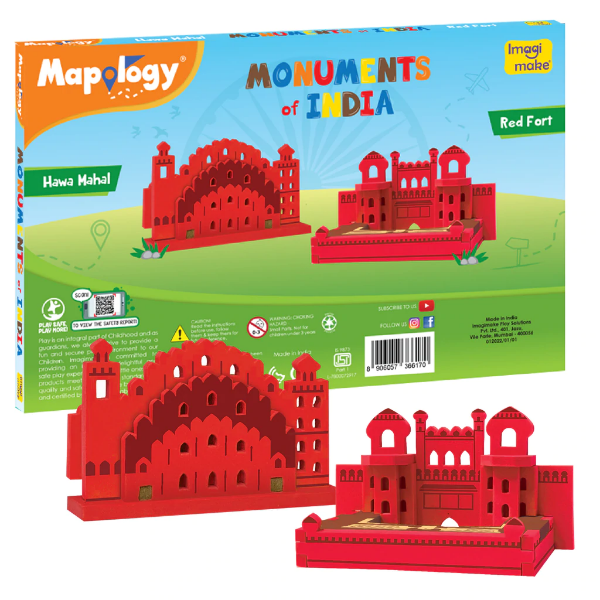 Picture of Imagi Make Monuments of India Red Fort & Hawa Mahal
