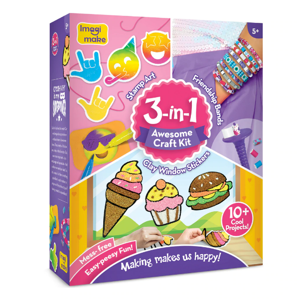 Picture of Imagi Make  3 in 1 Awesome Craft Kit