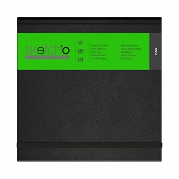 Picture of Anupam Oxford Square Sketch Book - 124 Pages (140GSM)