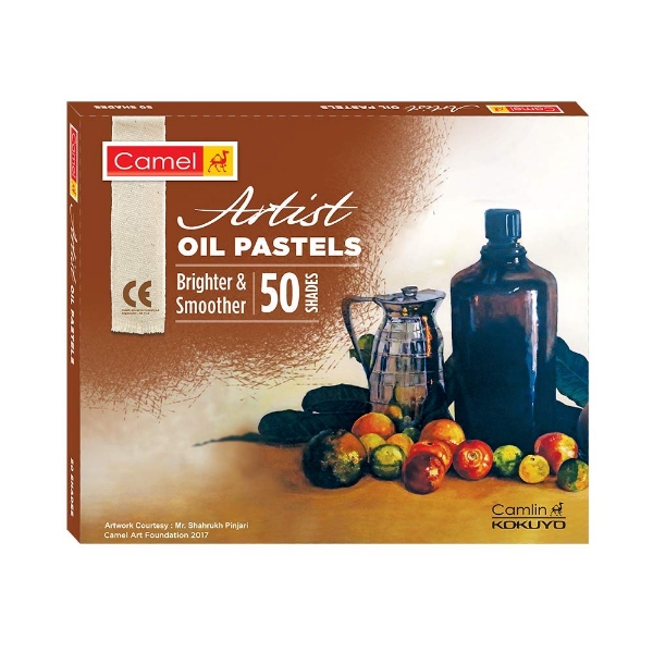 Picture of Camlin Artist Oil Pastels Supreme - 50 Shades 