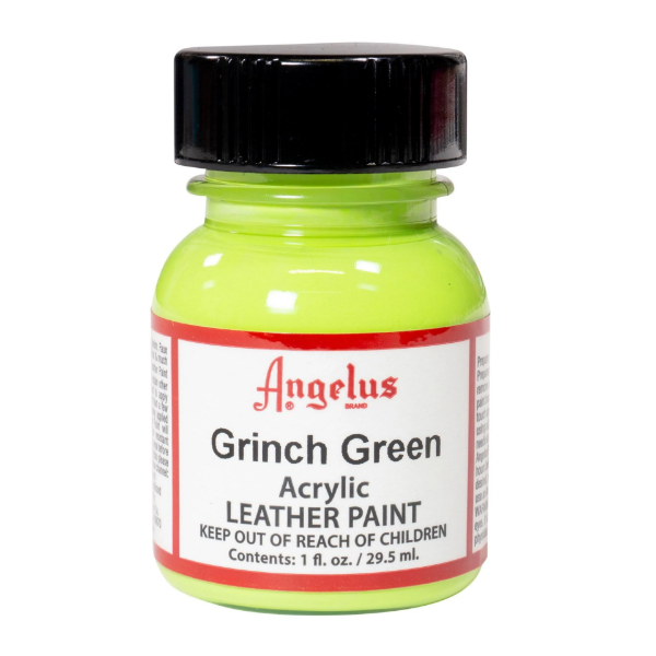 Picture of Angelus Acrylic Leather Paint - Grinch Green No.720 (29.5ml)