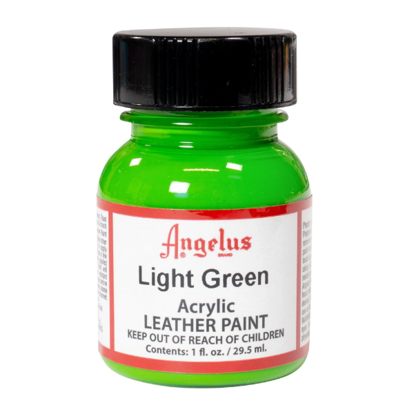 Picture of Angelus Acrylic Leather Paint - Light Green No.720 (29.5ml)