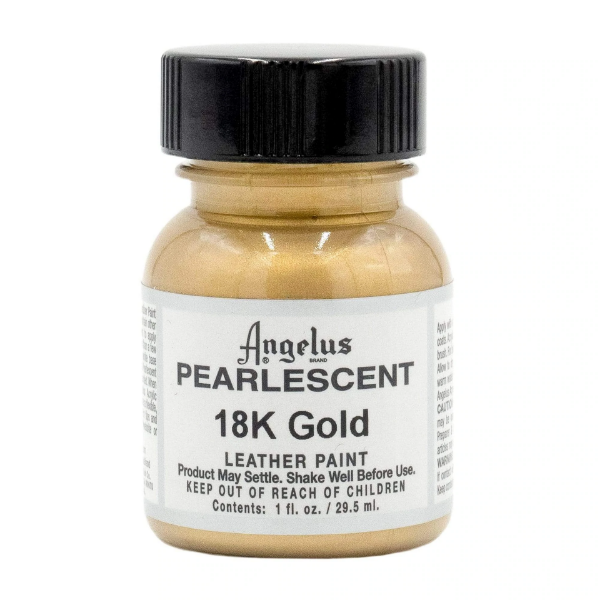 Picture of Angelus Acrylic Leather Paint - Pearlescent 18K Gold No.733E (29.5ml)