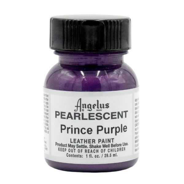 Picture of Angelus Acrylic Leather Paint - Pearlescent Prince Purple No.733E (29.5ml)