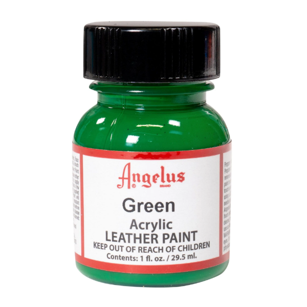 Picture of Angelus Acrylic Leather Paint - Green No.720 (29.5ml)