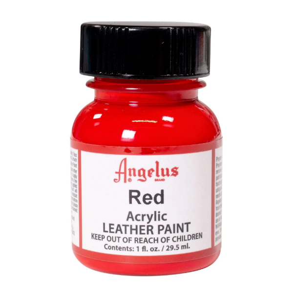 Picture of Angelus Acrylic Leather Paint - Red No.720 (29.5ml)