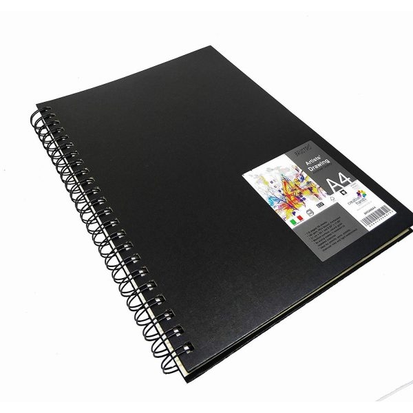 Picture of Brustro Artists Drawing Wiro Bound Sketch Book, A4 Size, 116 Pages, 160gsm 