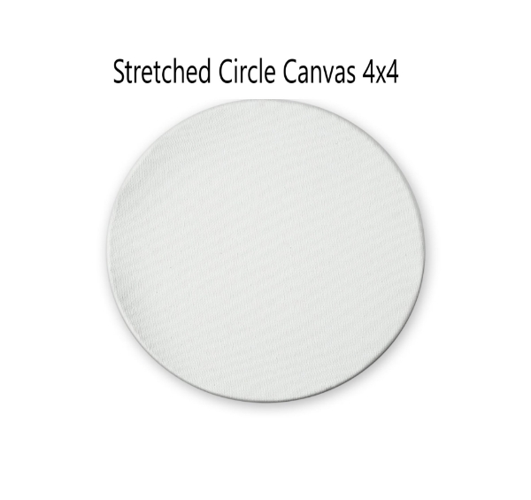 Picture of HINDUSTAN CIRCLE STRETCHED CANVAS 4x4 