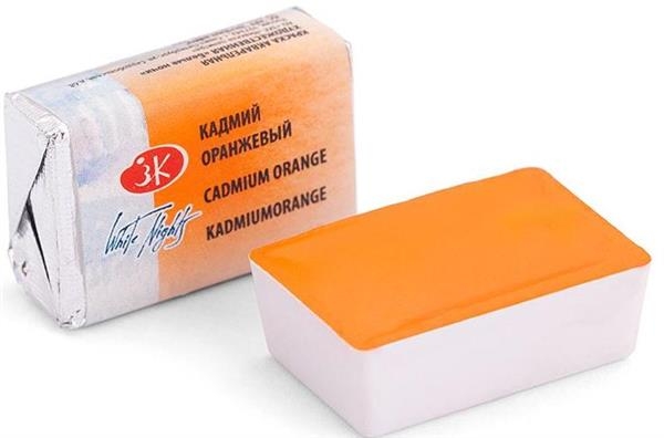 Picture of White Night Watercolour Pan 2.5ml Cadmium Orange