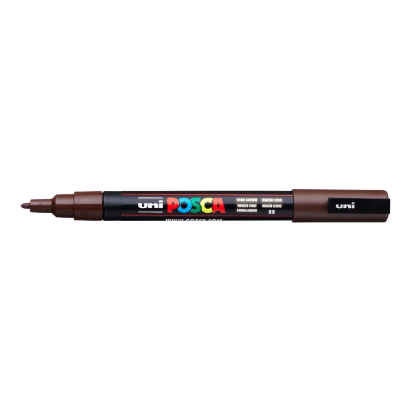 Picture of Uni Posca Marker Dark Brown PC – 3M 