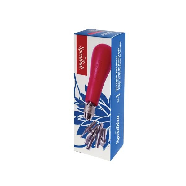 Picture of Speedball Lino Cutter Blade and Handle - Set of 6