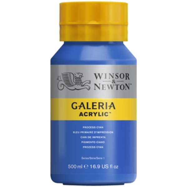 Picture of Winsor & Newton Galeria Acrylic Colour - Process Cyan