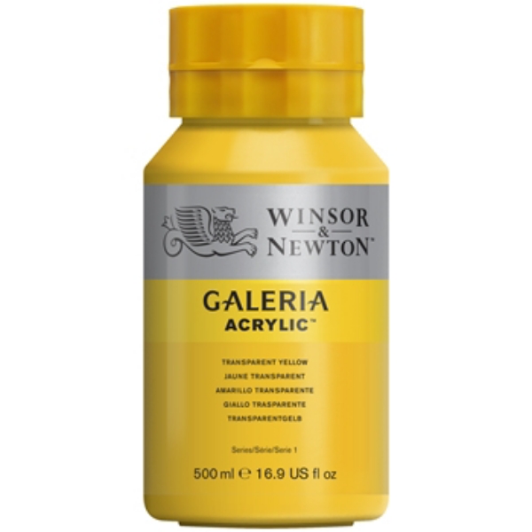 Picture of Winsor & Newton Galeria Acrylic Colour - Transparent Yellow