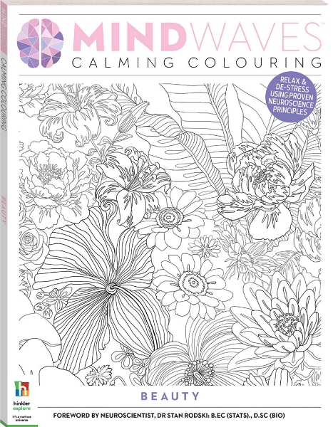 Picture of HINKLER MIND WAVES CALMING COLOURING BEAUTY