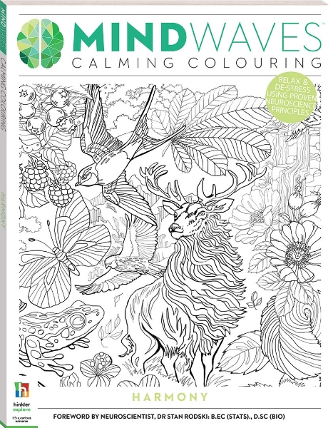 Picture of HINKLER MIND WAVES CALMING COLOURING HORMONY