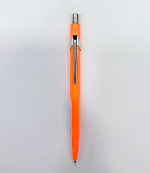 Picture of Caran d'Ache 0.7mm Mechanical Pencil Metal body - flouresent orange (844.030)