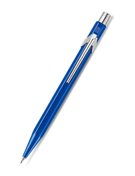 Picture of Caran d'Ache 0.7mm Mechanical Pencil Metal body - Blue (844.140)