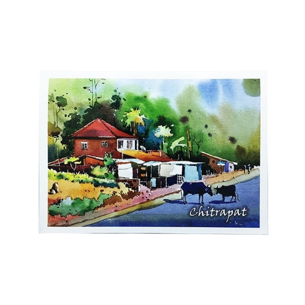 Picture of Chitrapat Watercolour Paper Block  A3 270gsm Smooth 25 Sheets 