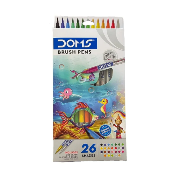 Picture of Doms Brush Pen - Set of 26