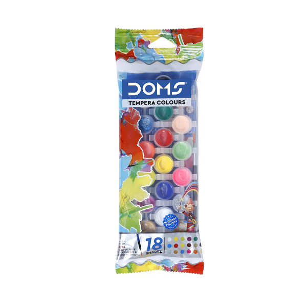Picture of DOMS TEMPERA COLOUR 18 SHADES 