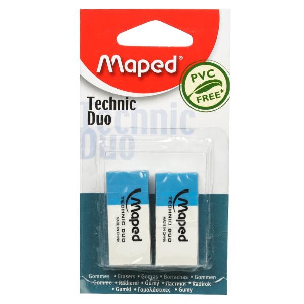Picture of MAPED TECHNIC DUO ERASER SET OF 2