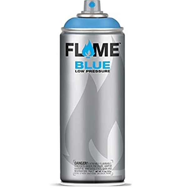 Picture of FLAME Acrylic Spray Paint 400ml Denim Blue Light Fb-528