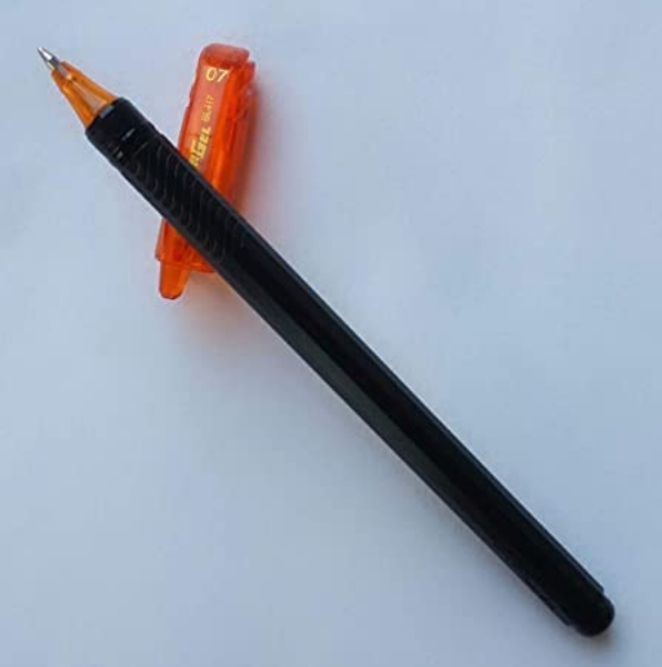 Picture of Pentel Roller Gel Pen 0.7Mm BL417-F Orange