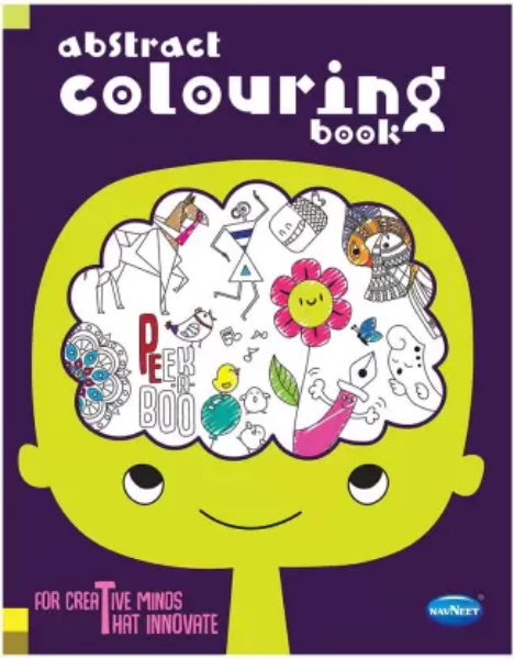 Picture of Navneet Abstract Colouring Book - F0770