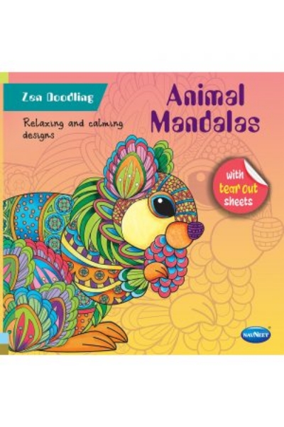 Picture of ZEN DOODLING ANIMAL MANDALAS - F1086