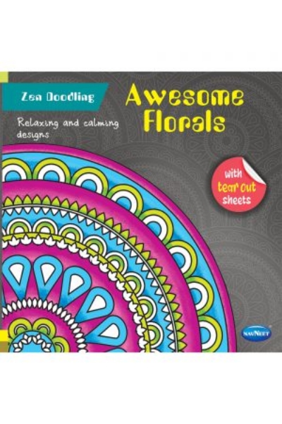 Picture of ZEN DOODLING AWESOME FLORALS COL BOOK-F1085