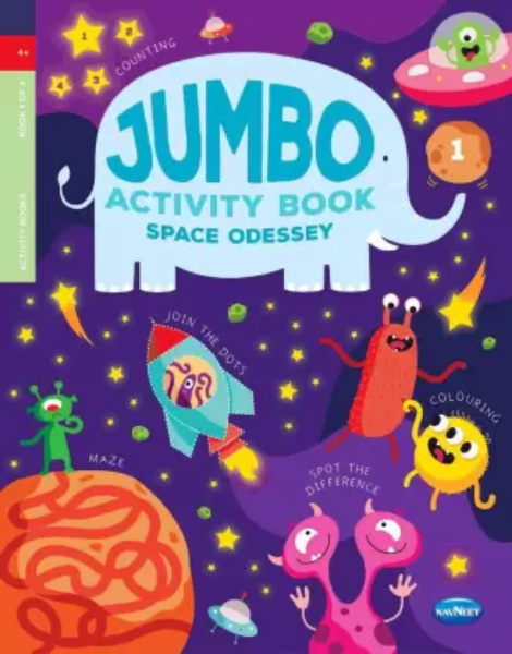 Picture of NAVNEET JUMBO ACTIVITY BOOK -SPACE TRAVEL