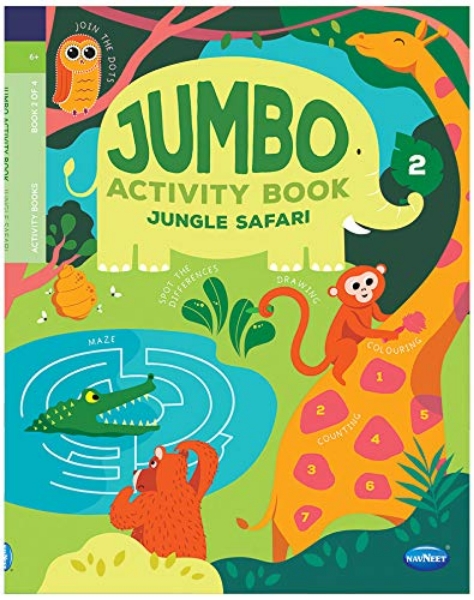 Picture of NAVNEET JUMBO ACTIVITY BOOK -JUNGLE SAFARI