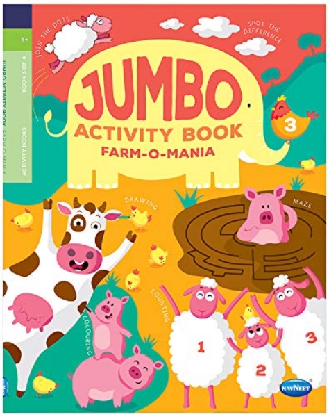 Picture of NAVNEET JUMBO ACTVITY BOOK FARM-O-MANIA