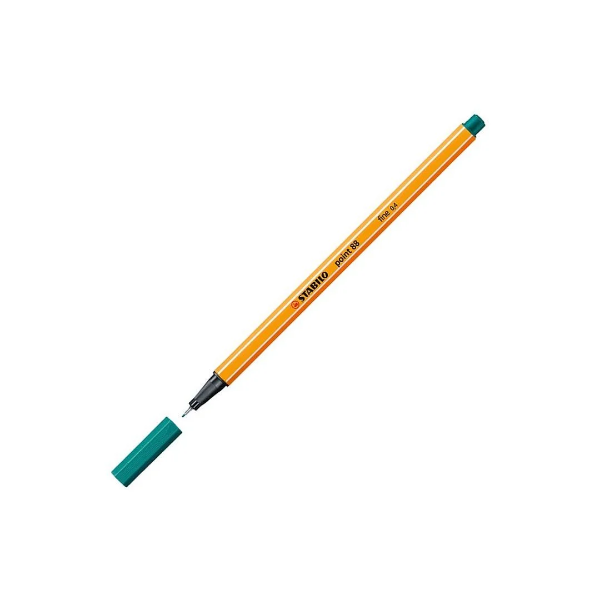 Picture of Stabilo Point 88 Fineliner 0.4 Turquoise Blue 88/51