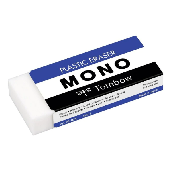 Picture of Tombow Plastic Mono Eraser Big PE-07A