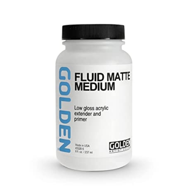 Picture of Golden Fluid Matt Medium 237ml