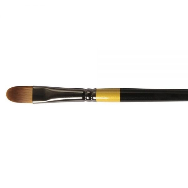 Picture of Daler Rowney System 3 Short Handle Filbert Brush - No.12 (SY67)
