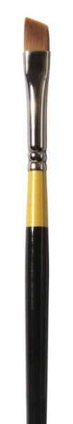 Picture of Daler Rowney System 3 Short Handle Angle Shader Brush - No.1/4 (SY57)