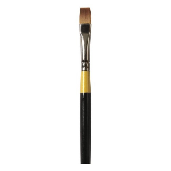 Picture of Daler Rowney System 3 Short Handle Flat Brush - No.1/4 (SY55)
