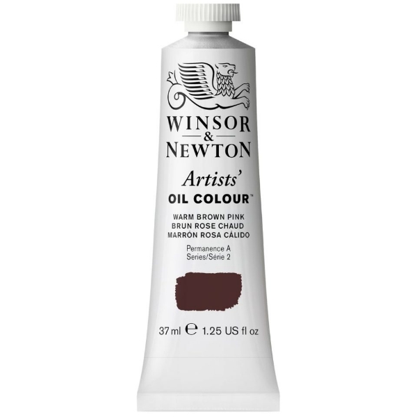 Picture of Winsor & Newton Artist Oil Colour 37ml - Warm BroWinsor & Newton Pink 413