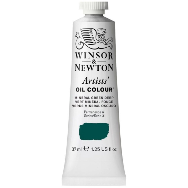 Picture of Winsor & Newton Artist Oil Colour 37ml - Mineral Green Deep 412
