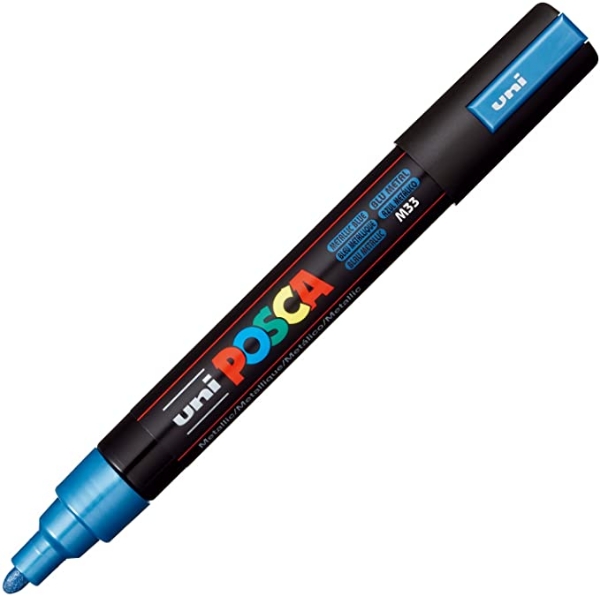 Picture of Uni Posca Marker Metallic Blue PC – 5M 