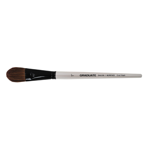 Picture of Daler Rowney Graduate Short Handle Oval Wash Brush - No.1
