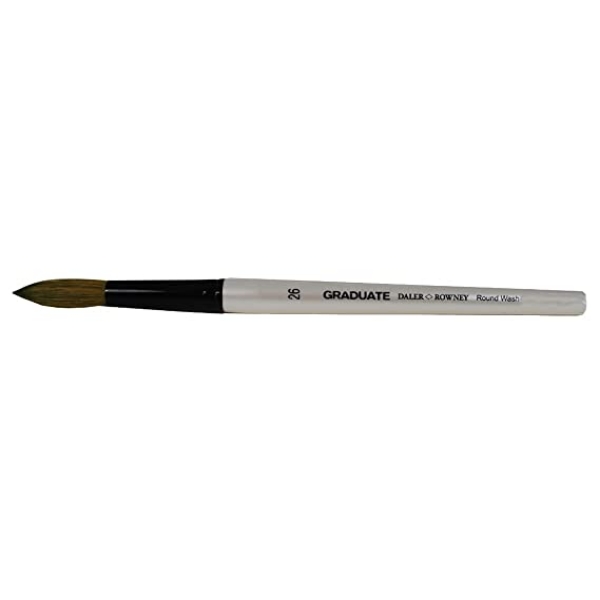 Picture of Daler Rowney Graduate Short Handle Round Wash Brush - No.26
