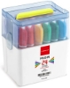 Picture of LINEPLUS PRISM PERMANENT MARKER SET OF 24