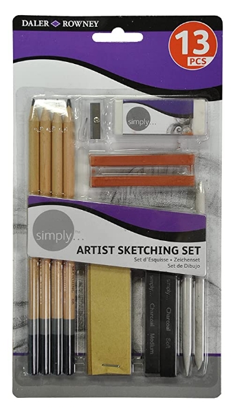 Picture of Daler Rowney Simply Artist Sketching - Set of 13